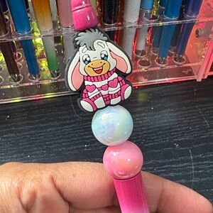 Pink and White Cow Pen